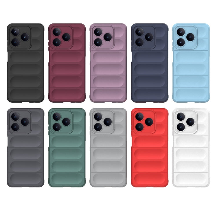 Magic Shield TPU + Flannel Phone Case, For Realme Narzo N63  4G Global, For Realme 12 5G Global, For Realme 12+ 5G Global, For Realme 12 Pro 5G / 12 Pro+