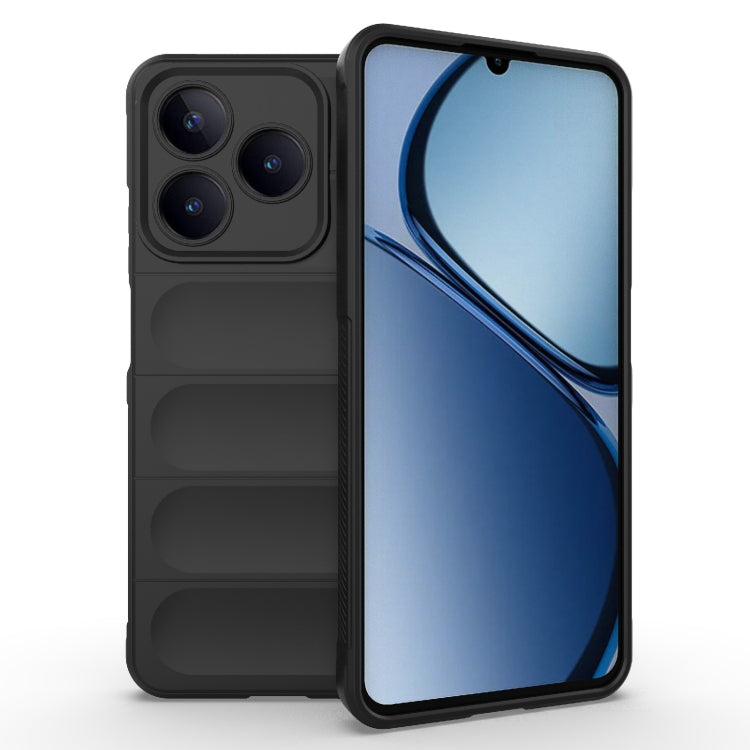 Magic Shield TPU + Flannel Phone Case, For Realme Narzo N63  4G Global, For Realme 12 5G Global, For Realme 12+ 5G Global, For Realme 12 Pro 5G / 12 Pro+