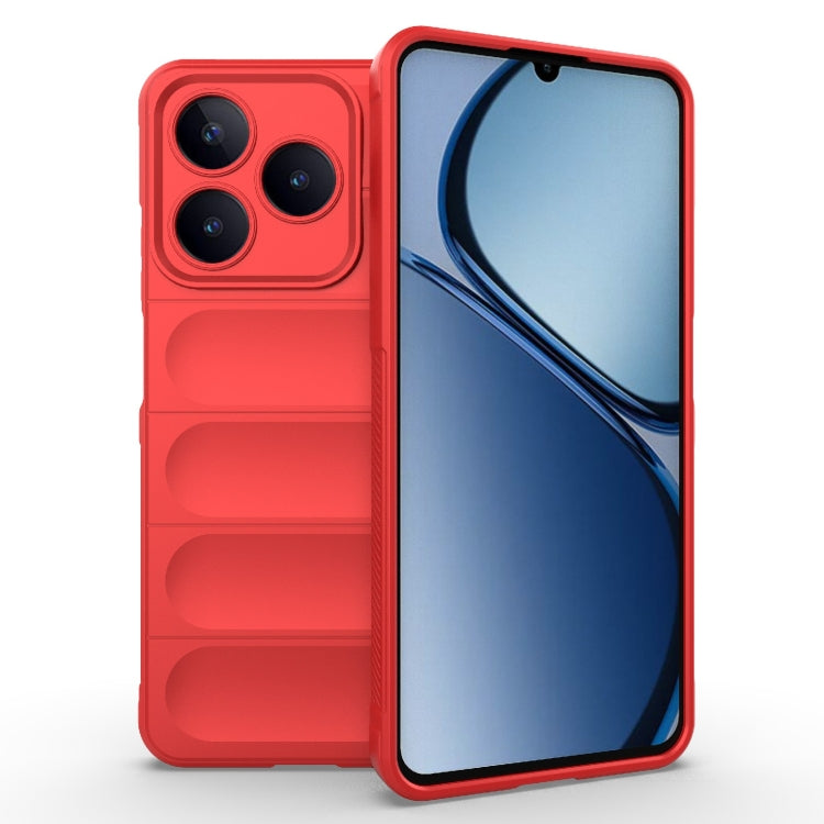 Magic Shield TPU + Flannel Phone Case, For Realme Narzo N63  4G Global, For Realme 12 5G Global, For Realme 12+ 5G Global, For Realme 12 Pro 5G / 12 Pro+