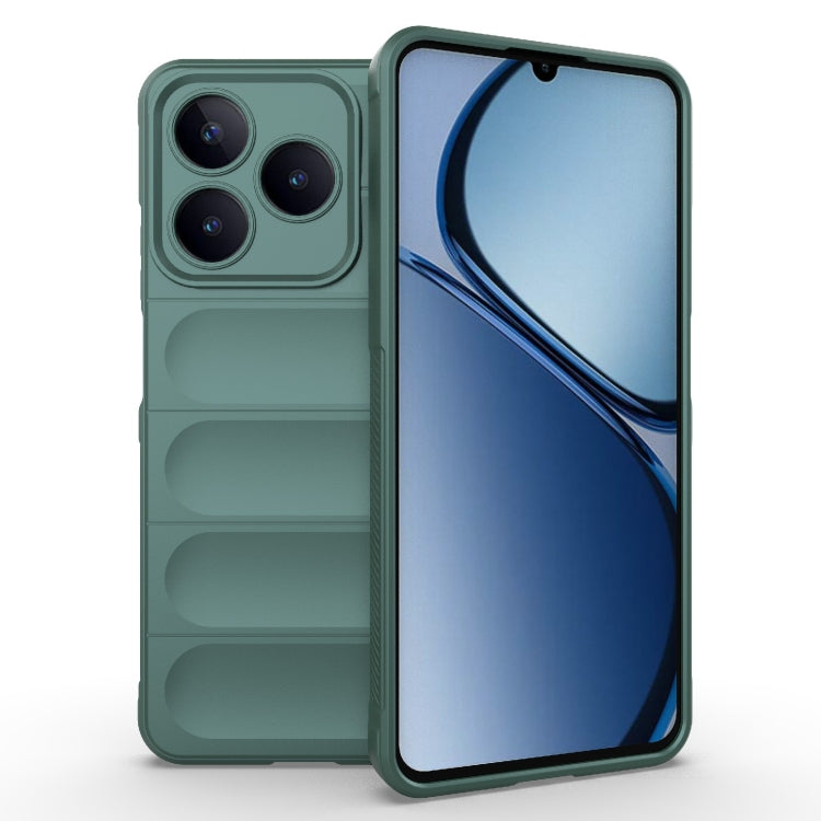 Magic Shield TPU + Flannel Phone Case, For Realme Narzo N63  4G Global, For Realme 12 5G Global, For Realme 12+ 5G Global, For Realme 12 Pro 5G / 12 Pro+