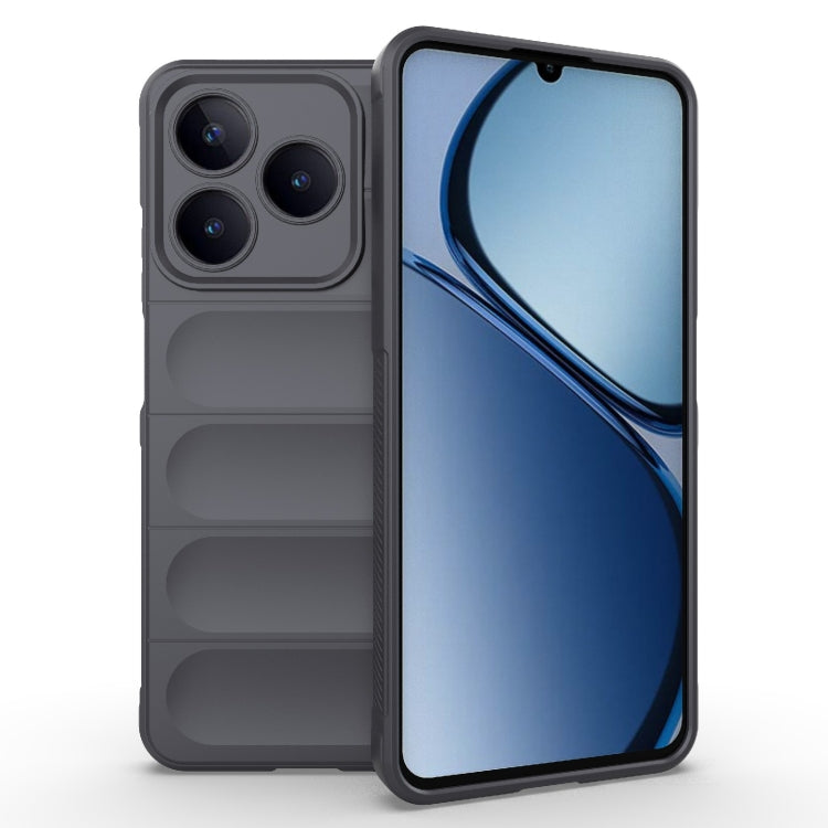 Magic Shield TPU + Flannel Phone Case, For Realme Narzo N63  4G Global, For Realme 12 5G Global, For Realme 12+ 5G Global, For Realme 12 Pro 5G / 12 Pro+