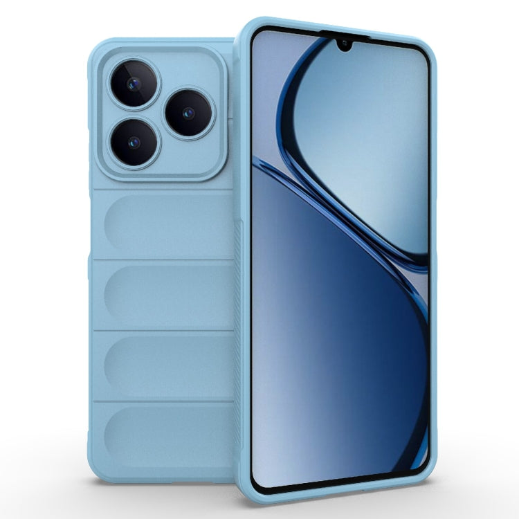 Magic Shield TPU + Flannel Phone Case, For Realme Narzo N63  4G Global, For Realme 12 5G Global, For Realme 12+ 5G Global, For Realme 12 Pro 5G / 12 Pro+