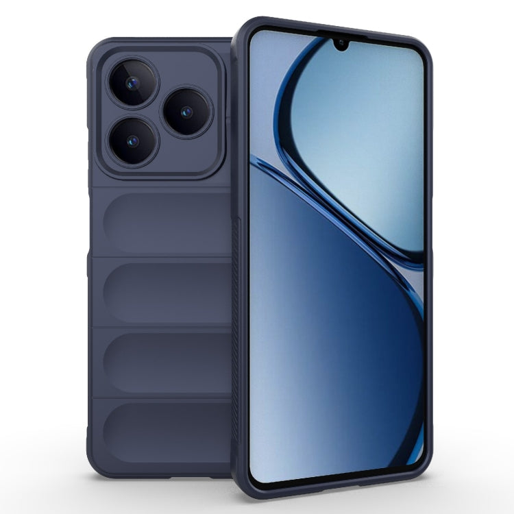 Magic Shield TPU + Flannel Phone Case, For Realme Narzo N63  4G Global, For Realme 12 5G Global, For Realme 12+ 5G Global, For Realme 12 Pro 5G / 12 Pro+