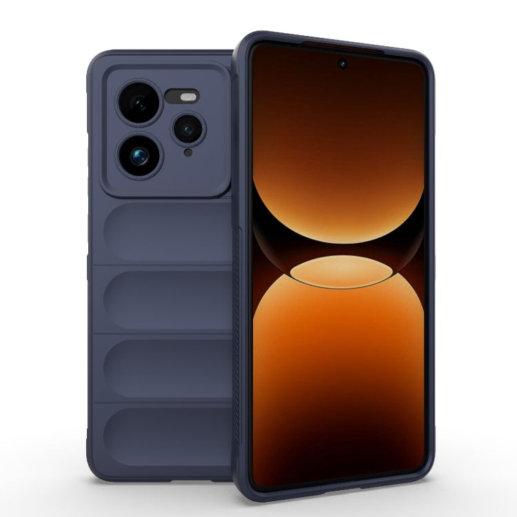 Magic Shield TPU + Flannel Phone Case, For Realme V60 Pro / 14x 5G Global, For Realme GT 7 Pro 5G, For Realme P2 Pro 5G Global, For Realme 13 Pro 5G Global