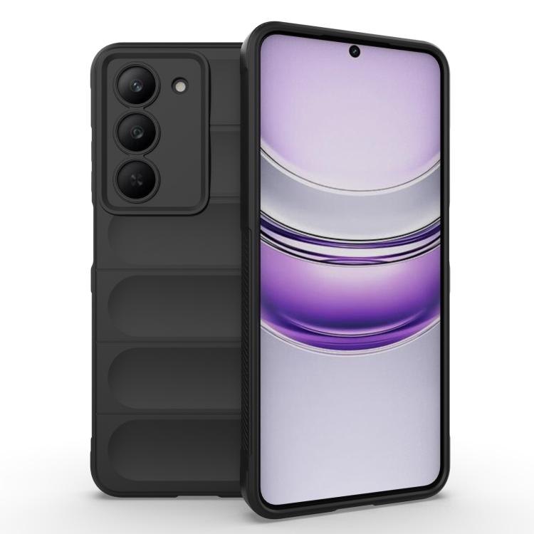 Magic Shield TPU + Flannel Phone Case, For Realme 14 Pro 5G Global, For Realme V60 Pro / 14x 5G Global, For Realme GT 7 Pro 5G, For Realme P2 Pro 5G Global