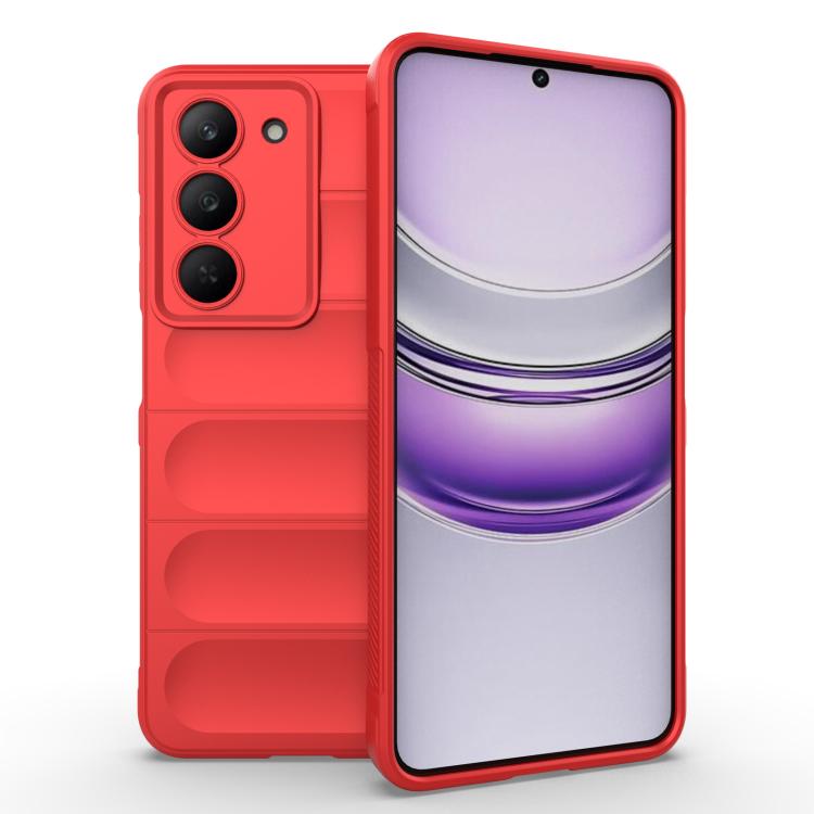 Magic Shield TPU + Flannel Phone Case, For Realme 14 Pro 5G Global, For Realme V60 Pro / 14x 5G Global, For Realme GT 7 Pro 5G, For Realme P2 Pro 5G Global