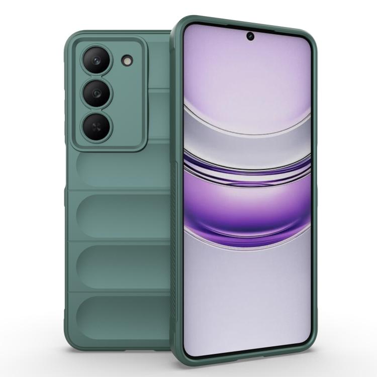 Magic Shield TPU + Flannel Phone Case, For Realme 14 Pro 5G Global, For Realme V60 Pro / 14x 5G Global, For Realme GT 7 Pro 5G, For Realme P2 Pro 5G Global