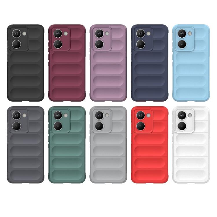 Magic Shield TPU + Flannel Phone Case, For Realme P3 Ultra 5G India, For Realme P3 5G Global, For Realme P3 Pro 5G Global, For Realme 14 Pro+ 5G