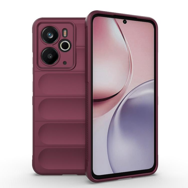 Magic Shield TPU + Flannel Phone Case, For Realme C73 5G Global / Narzo 80 Lite, For Realme 14T 5G Global, For Realme 14 5G Global, For Realme P3 Ultra 5G India