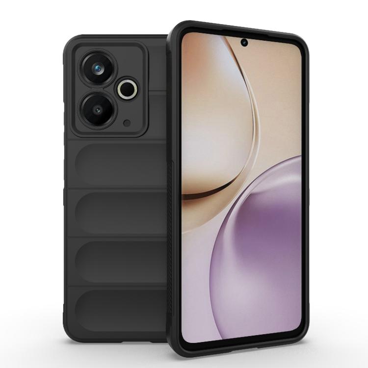 Magic Shield TPU + Flannel Phone Case, For Realme C73 5G Global / Narzo 80 Lite, For Realme 14T 5G Global, For Realme 14 5G Global, For Realme P3 Ultra 5G India