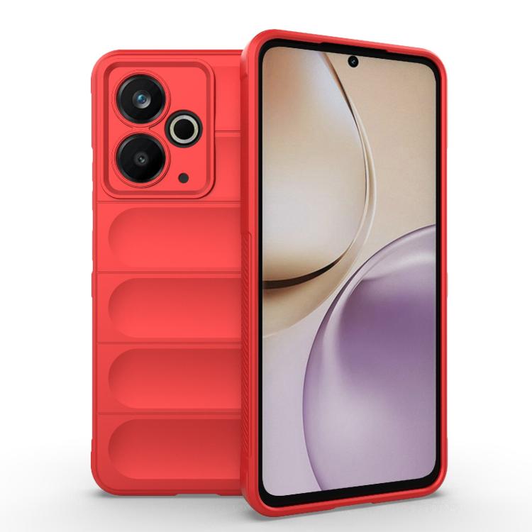 Magic Shield TPU + Flannel Phone Case, For Realme C73 5G Global / Narzo 80 Lite, For Realme 14T 5G Global, For Realme 14 5G Global, For Realme P3 Ultra 5G India