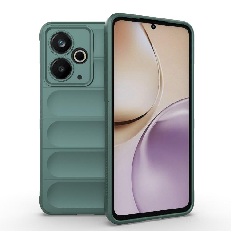 Magic Shield TPU + Flannel Phone Case, For Realme C73 5G Global / Narzo 80 Lite, For Realme 14T 5G Global, For Realme 14 5G Global, For Realme P3 Ultra 5G India