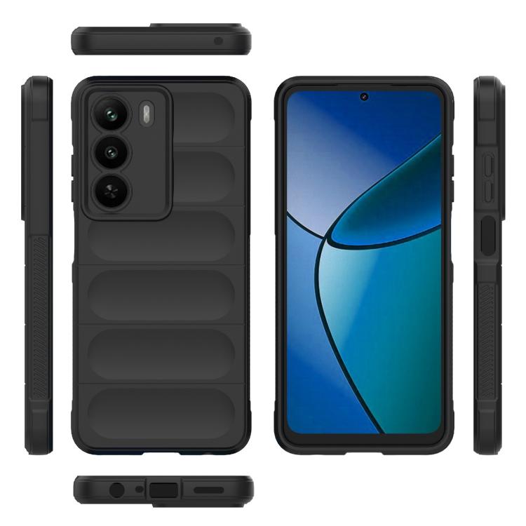 Magic Shield TPU + Flannel Phone Case, For Realme C73 5G Global / Narzo 80 Lite, For Realme 14T 5G Global, For Realme 14 5G Global, For Realme P3 Ultra 5G India