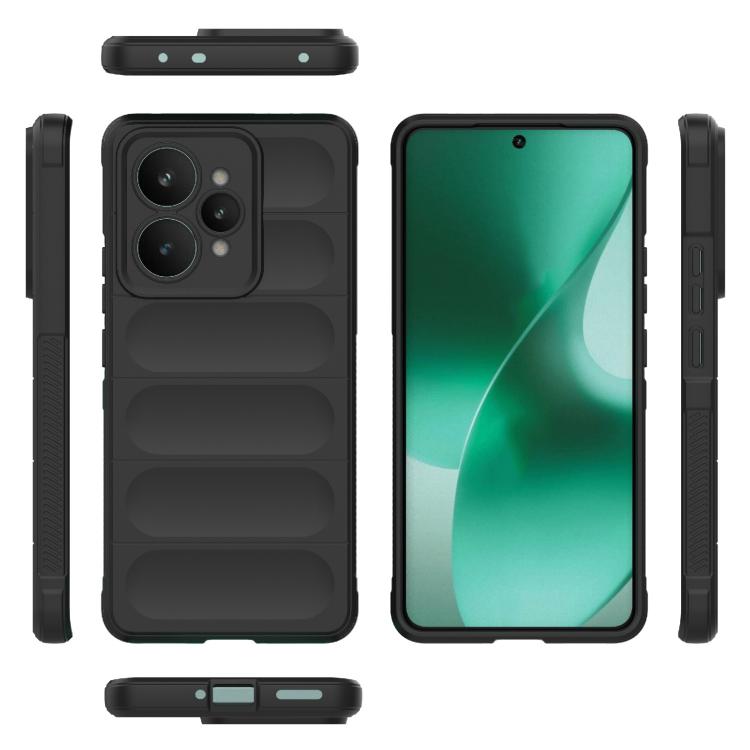 Magic Shield TPU + Flannel Phone Case, For Realme 15 5G Global, For Realme C73 5G Global / Narzo 80 Lite, For Realme 14T 5G Global, For Realme 14 5G Global