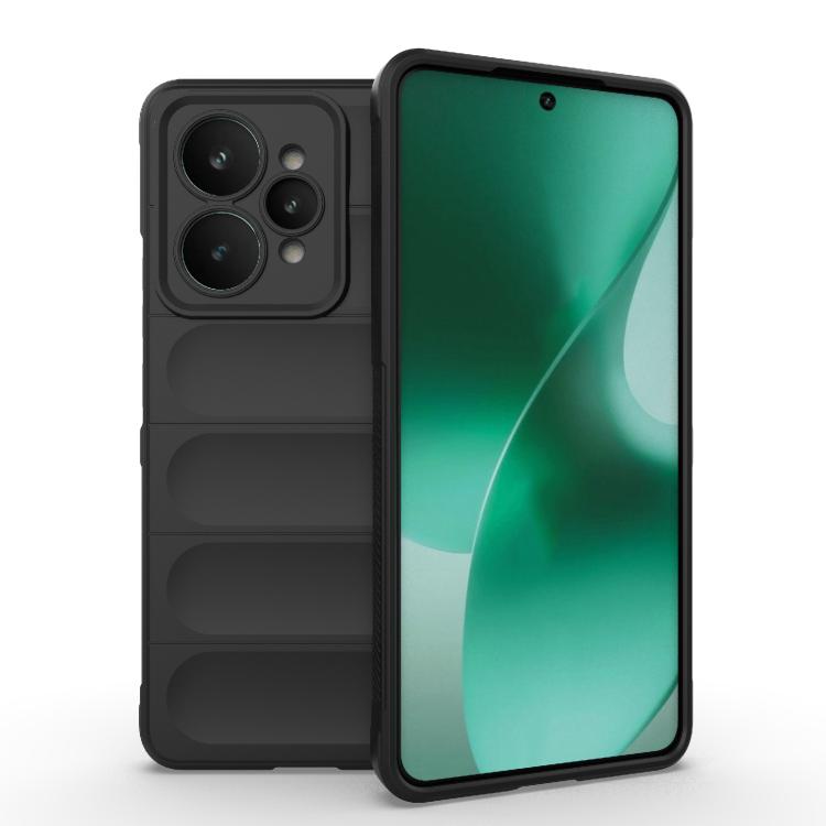 Magic Shield TPU + Flannel Phone Case, For Realme 15 5G Global, For Realme C73 5G Global / Narzo 80 Lite, For Realme 14T 5G Global, For Realme 14 5G Global