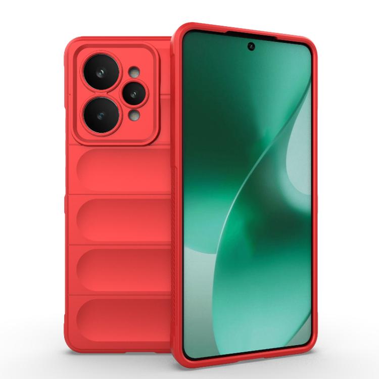 Magic Shield TPU + Flannel Phone Case, For Realme 15 5G Global, For Realme C73 5G Global / Narzo 80 Lite, For Realme 14T 5G Global, For Realme 14 5G Global