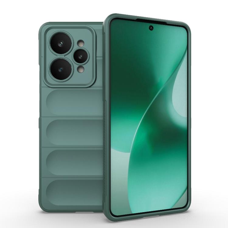 Magic Shield TPU + Flannel Phone Case, For Realme 15 5G Global, For Realme C73 5G Global / Narzo 80 Lite, For Realme 14T 5G Global, For Realme 14 5G Global