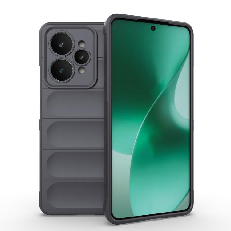 Magic Shield TPU + Flannel Phone Case, For Realme 15 5G Global, For Realme C73 5G Global / Narzo 80 Lite, For Realme 14T 5G Global, For Realme 14 5G Global