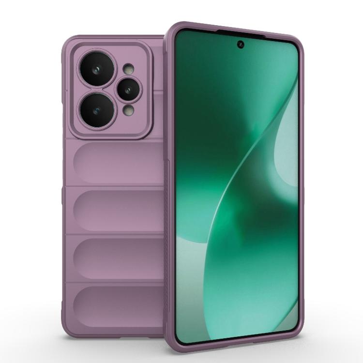 Magic Shield TPU + Flannel Phone Case, For Realme 15 5G Global, For Realme C73 5G Global / Narzo 80 Lite, For Realme 14T 5G Global, For Realme 14 5G Global