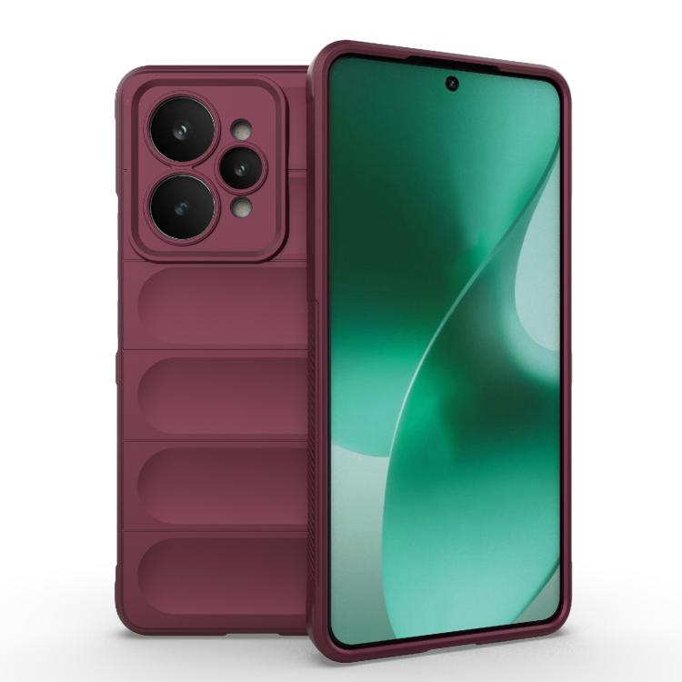 Magic Shield TPU + Flannel Phone Case, For Realme 15 5G Global, For Realme C73 5G Global / Narzo 80 Lite, For Realme 14T 5G Global, For Realme 14 5G Global