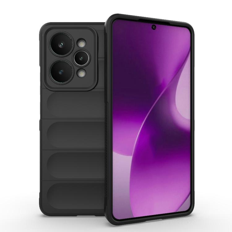 Magic Shield TPU + Flannel Phone Case, For Realme P4 Pro 5G India, For Realme P4 5G India, For Realme 15 Pro 5G Global, For Realme 15 5G Global