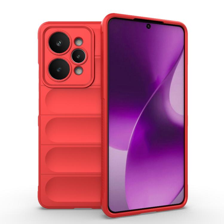 Magic Shield TPU + Flannel Phone Case, For Realme P4 Pro 5G India, For Realme P4 5G India, For Realme 15 Pro 5G Global, For Realme 15 5G Global