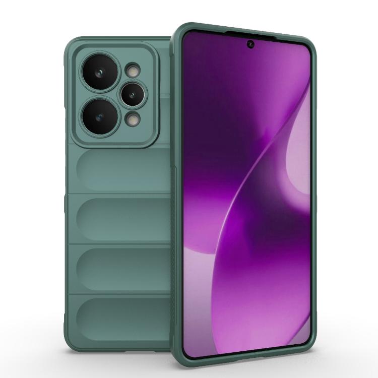 Magic Shield TPU + Flannel Phone Case, For Realme P4 Pro 5G India, For Realme P4 5G India, For Realme 15 Pro 5G Global, For Realme 15 5G Global