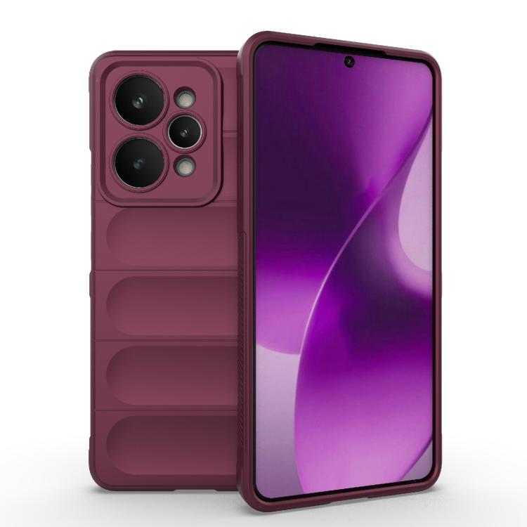 Magic Shield TPU + Flannel Phone Case, For Realme P4 Pro 5G India, For Realme P4 5G India, For Realme 15 Pro 5G Global, For Realme 15 5G Global