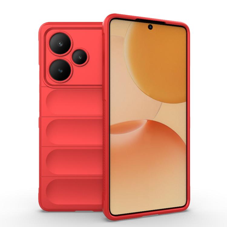 Magic Shield TPU + Flannel Phone Case, For Realme 15x 5G India, For Realme P4 Pro 5G India, For Realme P4 5G India, For Realme 15 Pro 5G Global