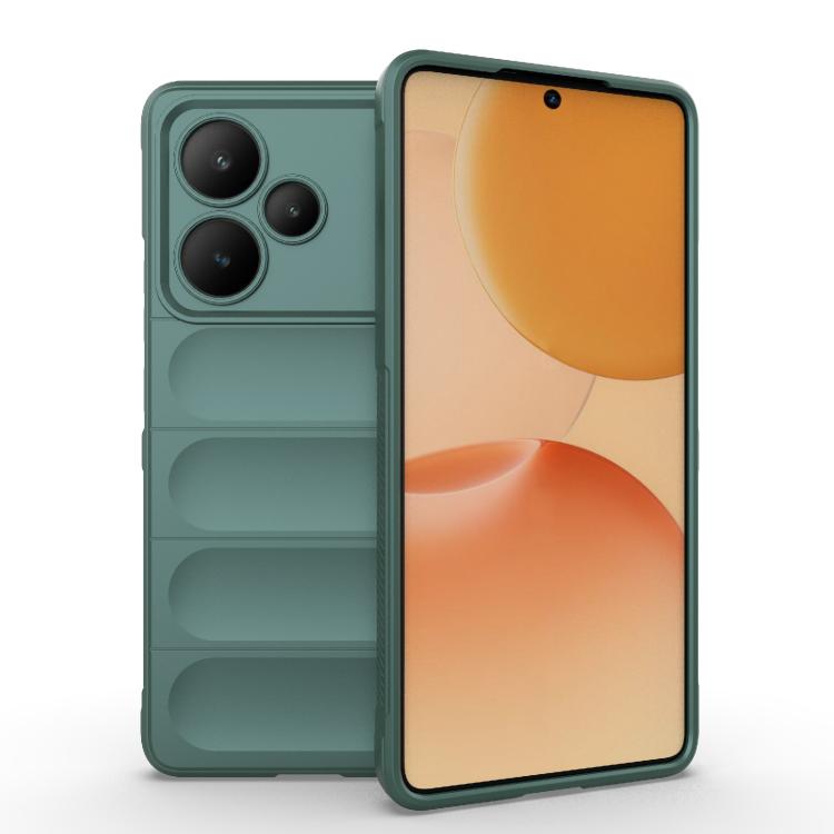 Magic Shield TPU + Flannel Phone Case, For Realme 15x 5G India, For Realme P4 Pro 5G India, For Realme P4 5G India, For Realme 15 Pro 5G Global