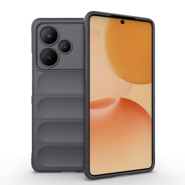 Magic Shield TPU + Flannel Phone Case, For Realme 15x 5G India, For Realme P4 Pro 5G India, For Realme P4 5G India, For Realme 15 Pro 5G Global