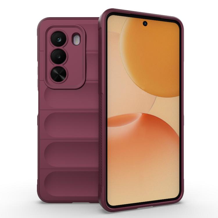 Magic Shield TPU + Flannel Phone Case, For Realme 16 Pro+ 5G, For Realme 16 Pro 5G, For Realme P4x 5G India, For Realme 15x 5G India