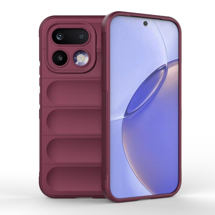 Magic Shield TPU + Flannel Phone Case, For Realme 16 Pro+ 5G, For Realme 16 Pro 5G, For Realme P4x 5G India, For Realme 15x 5G India
