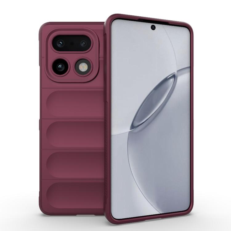 Magic Shield TPU + Flannel Phone Case, For Realme 16 5G Global, For Realme 16 Pro+ 5G, For Realme 16 Pro 5G, For Realme P4x 5G India