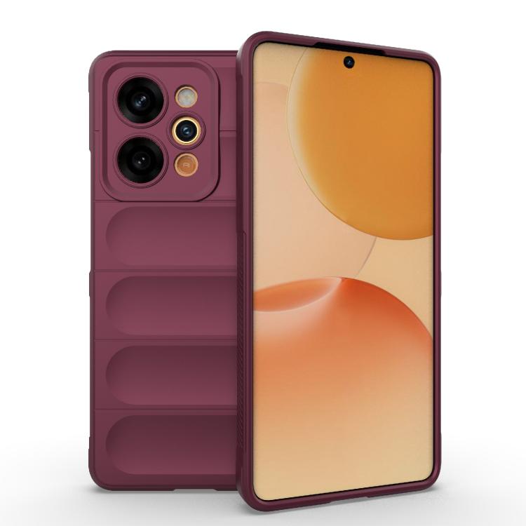 Magic Shield TPU + Flannel Phone Case, For Realme 16T 5G Global, For Realme P4 Power 5G India, For Realme C83 5G India, For Realme 16 5G Global