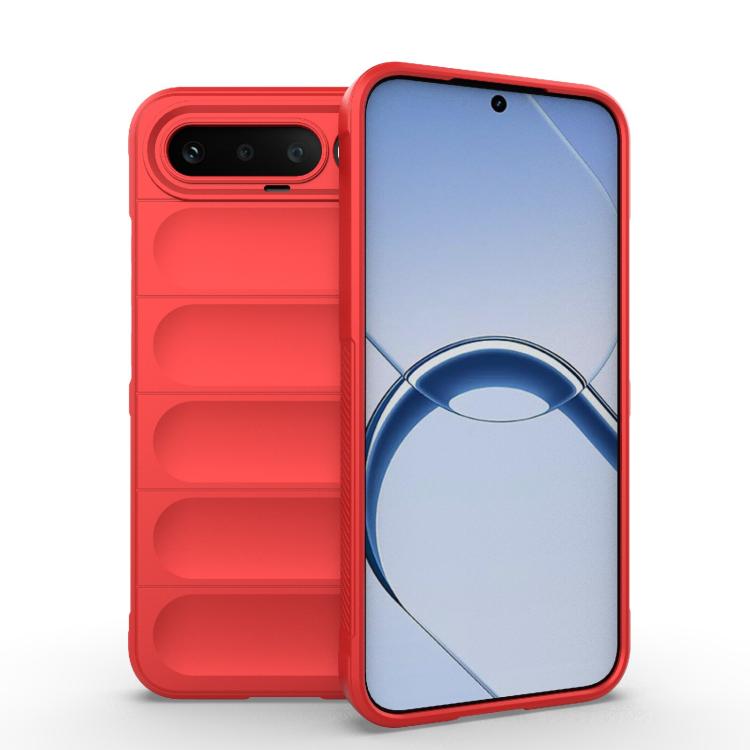 Magic Shield TPU + Flannel Phone Case, For Realme 16 5G Global, For Realme 16 Pro+ 5G, For Realme 16 Pro 5G, For Realme P4x 5G India