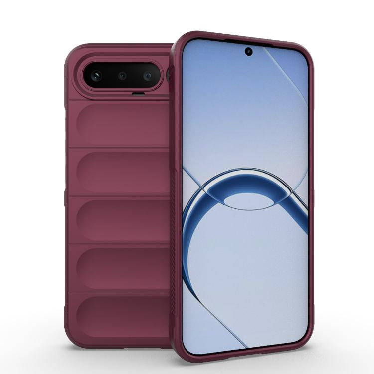 Magic Shield TPU + Flannel Phone Case, For Realme 16 5G Global, For Realme 16 Pro+ 5G, For Realme 16 Pro 5G, For Realme P4x 5G India