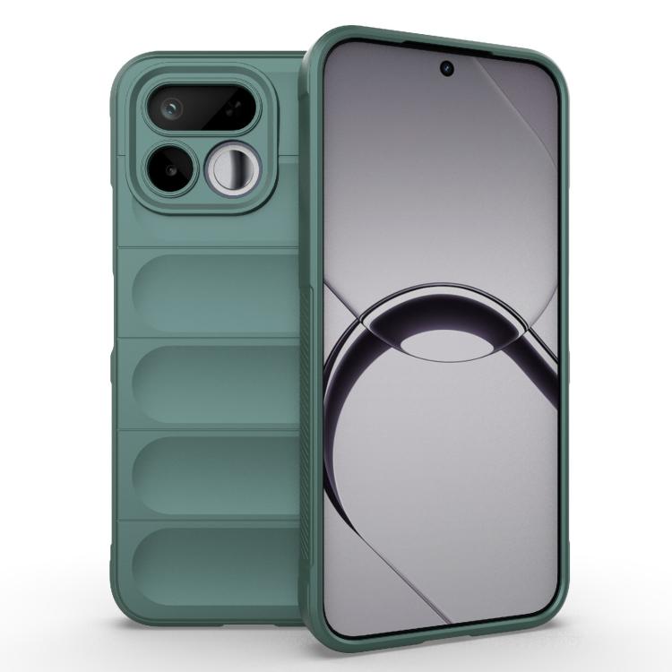 Magic Shield TPU + Flannel Phone Case, For Realme P4R 5G India, For Realme 16T 5G Global, For Realme P4 Power 5G India, For Realme C83 5G India