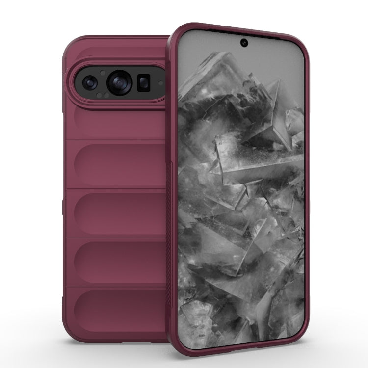 Magic Shield TPU + Flannel Phone Case, For Google Pixel 10 / 10 Pro 5G Global, For Google Pixel 9 Pro XL 5G, For Google Pixel 9 Pro 5G, For Google Pixel 9 5G Global