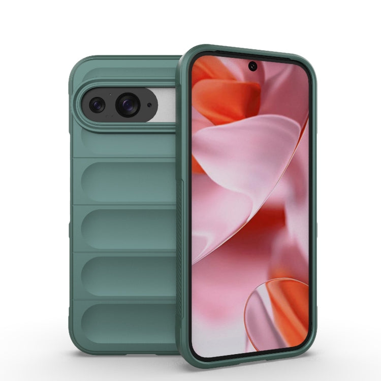 Magic Shield TPU + Flannel Phone Case, For Google Pixel 9 5G Global, For Google Pixel 8 Pro 5G, For Google Pixel 8 5G, For Google Pixel 7a