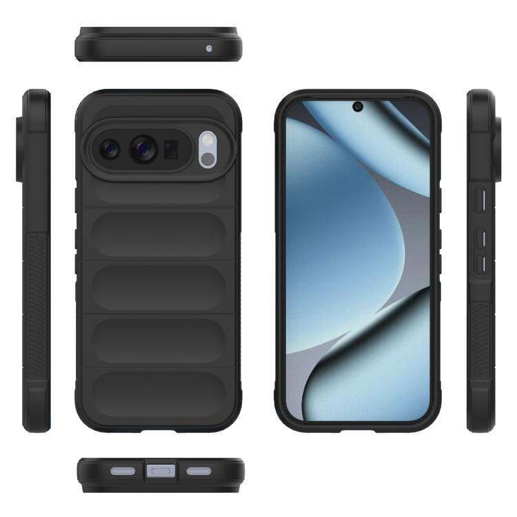 Magic Shield TPU + Flannel Phone Case, For Google Pixel 10 / 10 Pro 5G Global, For Google Pixel 9 Pro XL 5G, For Google Pixel 9 Pro 5G, For Google Pixel 9 5G Global