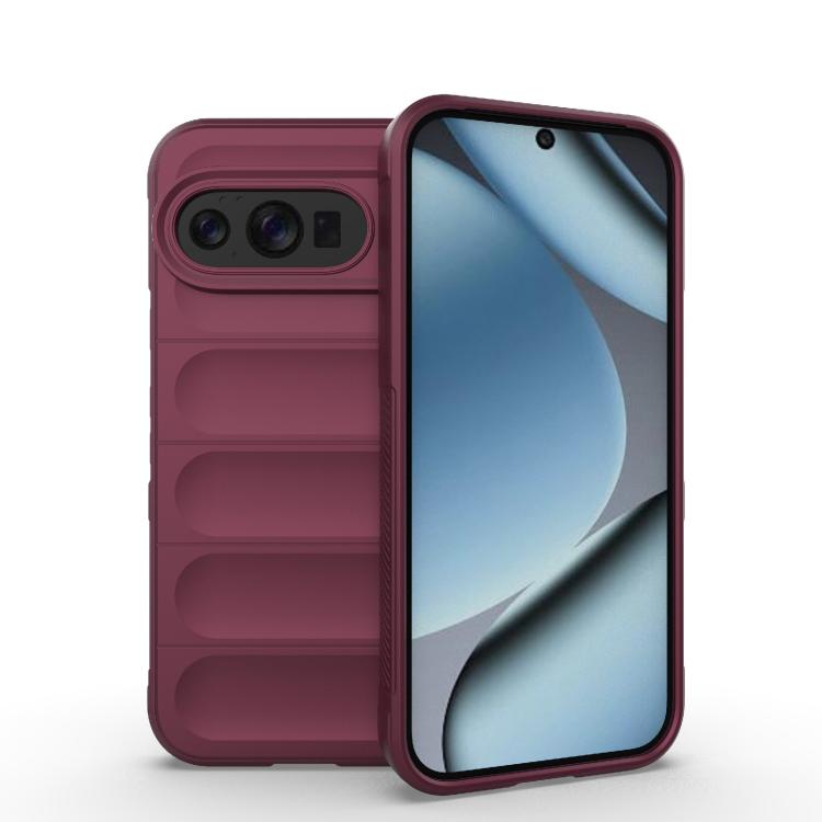 Magic Shield TPU + Flannel Phone Case, For Google Pixel 10a 5G, For Google Pixel 10 / 10 Pro 5G Global, For Google Pixel 9 Pro XL 5G, For Google Pixel 9 Pro 5G