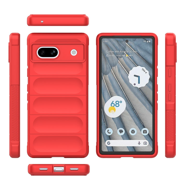 Magic Shield TPU + Flannel Phone Case, For Google Pixel 8 Pro 5G, For Google Pixel 8 5G, For Google Pixel 7a