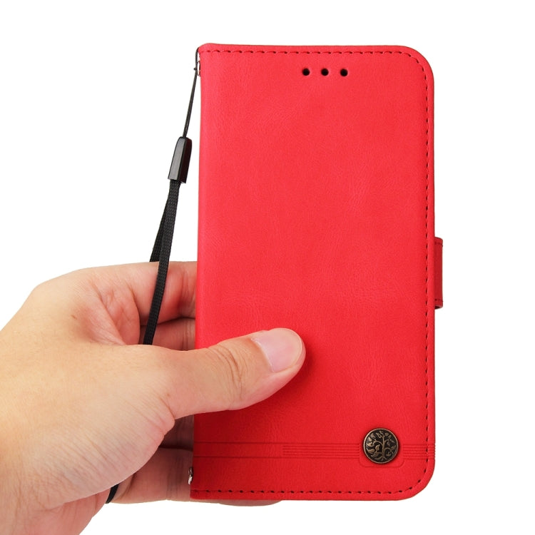 Skin Feel Life Tree Metal Button Leather Phone Case, For Realme 12 Pro+, For Realme C67 4G Global, For Realme C67 5G / 11 5G Taiwan Version, For Realme 11 4G Global, For Realme C53 / Narzo N53, For Realme 11, For Realme 11 Pro / 11 Pro+, For Realme C65...