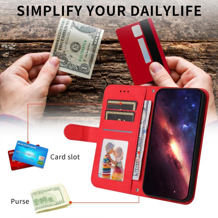 Skin Feel Life Tree Metal Button Leather Phone Case, For Realme 16 Pro+ 5G, For Realme 16 Pro 5G, For Realme 15x 5G India / Realme C85 5G, For Realme C85 Pro 4G, For Realme 15T 5G, For Realme Narzo 80 Lite 4G / C71 India                                ...