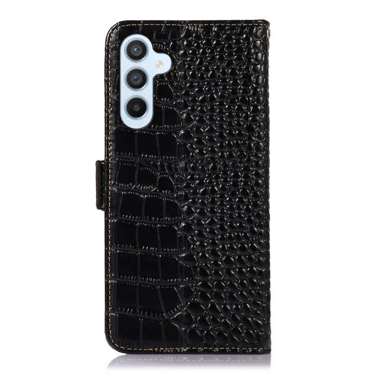 Crocodile Top Layer Cowhide Leather Phone Case, For Samsung Galaxy A55 5G, For Samsung Galaxy M54 5G, For Samsung Galaxy Xcover 7, For Samsung Galaxy A35 5G, For Samsung Galaxy M34 5G, For Samsung Galaxy S24 Ultra, For Samsung Galaxy S24+              ...