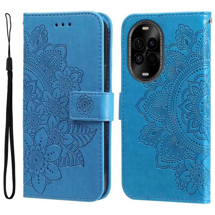 Seven-petal Flowers Embossing Leather Phone Case, For Huawei Enjoy 90 Pro Max 5G, For Huawei Enjoy 90 / Enjoy 90 Plus 5G, For Huawei Enjoy 80 Plus, For Huawei nova 15 Pro / nova 15 Ultra, For Huawei Mate 70 Air 5G, For Huawei nova 14 Lite              ...
