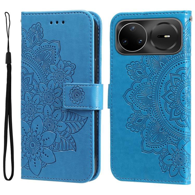 Seven-petal Flowers Embossing Leather Phone Case, For Huawei Enjoy 90 Pro Max 5G, For Huawei Enjoy 90 / Enjoy 90 Plus 5G, For Huawei Enjoy 80 Plus, For Huawei nova 15 Pro / nova 15 Ultra, For Huawei Mate 70 Air 5G, For Huawei nova 14 Lite              ...