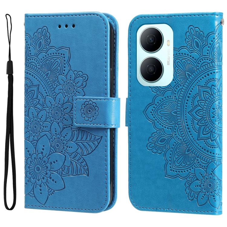 Seven-petal Flowers Embossing Leather Phone Case, For Huawei nova 16, For Huawei Enjoy 90 Pro Max 5G, For Huawei Enjoy 90 / Enjoy 90 Plus 5G, For Huawei Enjoy 80 Plus, For Huawei nova 15 Pro / nova 15 Ultra, For Huawei Mate 70 Air 5G                   ...