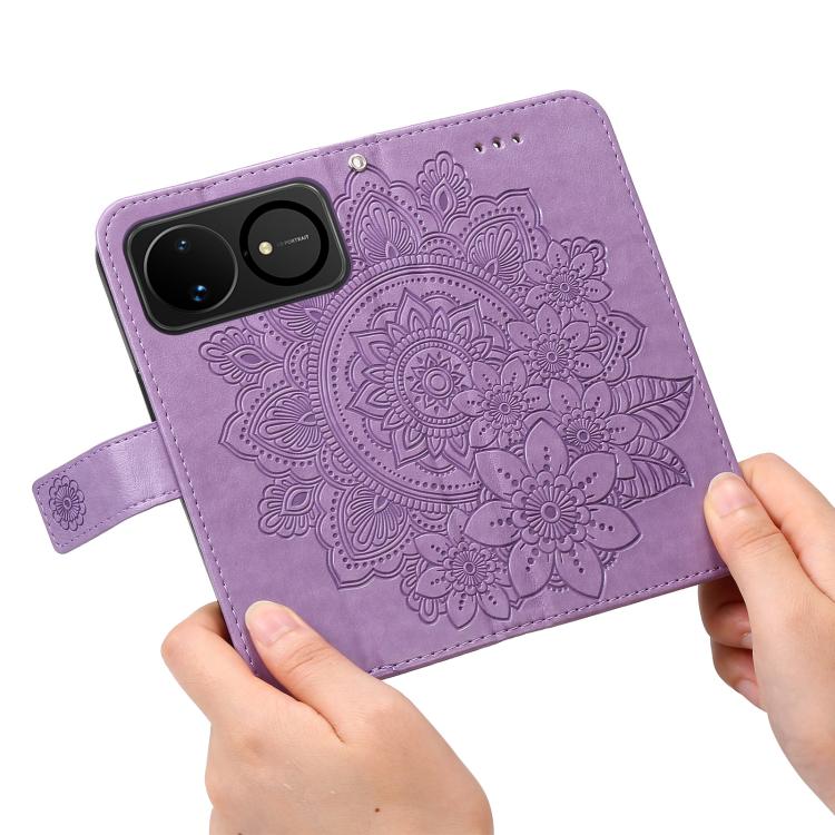 Seven-petal Flowers Embossing Leather Phone Case, For Huawei nova 16, For Huawei Enjoy 90 Pro Max 5G, For Huawei Enjoy 90 / Enjoy 90 Plus 5G, For Huawei Enjoy 80 Plus, For Huawei nova 15 Pro / nova 15 Ultra, For Huawei Mate 70 Air 5G                   ...